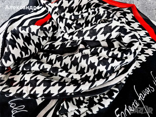 Стилен и красив шал , снимка 7 - Шалове - 41743005