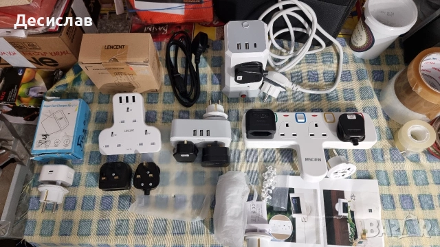 Разклонители с USB и адаптери