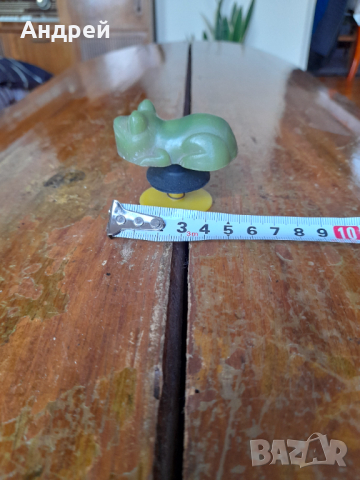 Стара играчка Жаба #5, снимка 3 - Други ценни предмети - 44621742