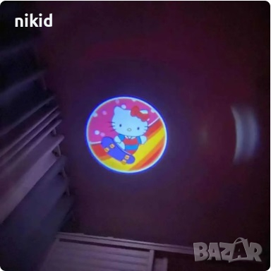 3D детски часовник прожектор глава Хелоу Коте Кити Hello Kitty, снимка 4 - Детски - 44768418