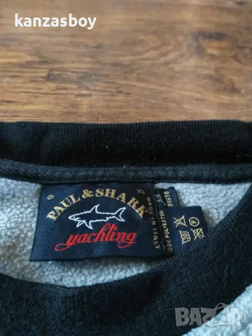 paul and shark long sleeve - мъжка поларена блуза XL, снимка 2 - Блузи - 48493112