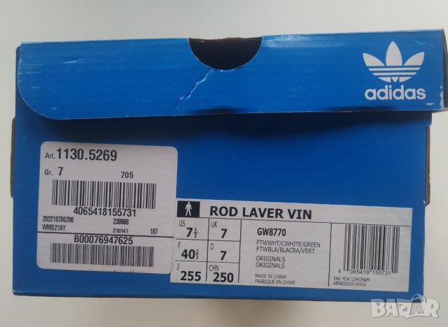 Аdidas Originals Rod Laver Vintage н.40, снимка 9 - Маратонки - 37849532