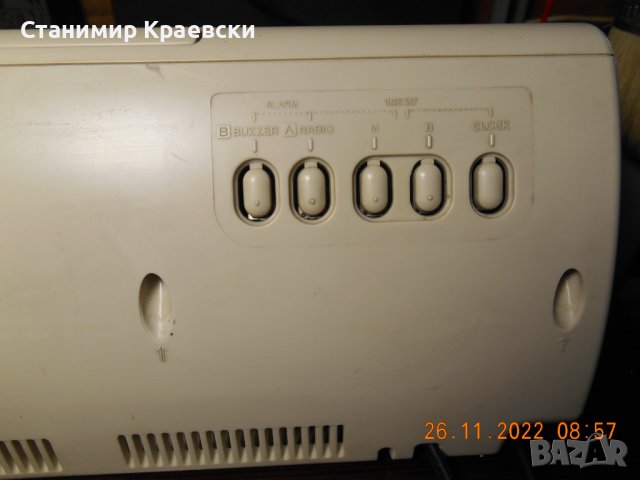 Sony Icf Cs750  Stereo Clock Radio alarm - vintage 80', снимка 9 - Други - 39023687