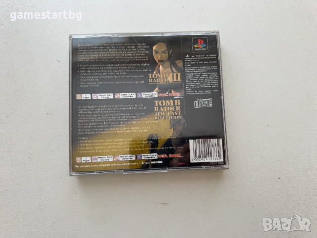 Tomb Raider III and IV Double Pack за PS1, снимка 3 - Игри за PlayStation - 54256202