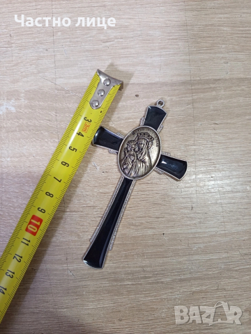 Голям кръст (медальон), снимка 4 - Колиета, медальони, синджири - 54183201