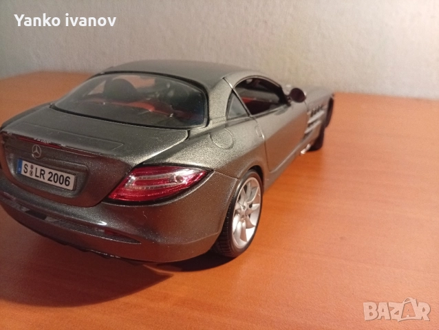 Метална количка Mercedes SLR , снимка 11 - Колекции - 52240778