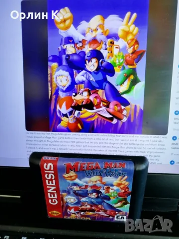 Mega Men The Wily Wars за Sega Genesis, снимка 3 - Игри за PlayStation - 56354607