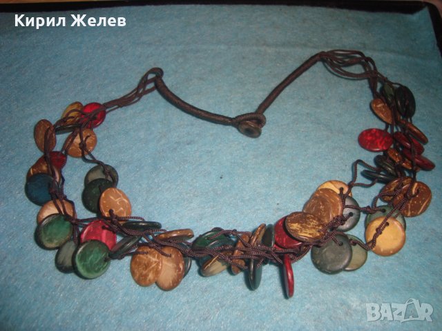 КРАСИВА ХЕНД-МЕЙД АРТ МОДНА ГРЪНЧ СТИЛ ОГЪРЛИЦА 14153