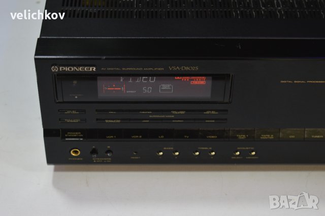 Масивен ресивър Pioneer VSA-D802S Stereo /Dolby Surround DSP , снимка 2 - Ресийвъри, усилватели, смесителни пултове - 38391429
