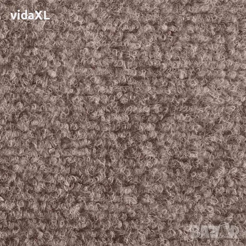 vidaXL Изтривалки за стълби, самозалепващи се, 15 бр., 65x21x4 см, светлокафяви, полукръгли, големи, снимка 7 - Изтривалки - 56145987