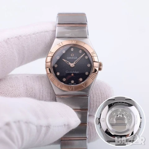 Дамски часовник OMEGA Constellation с кварцов механизъм