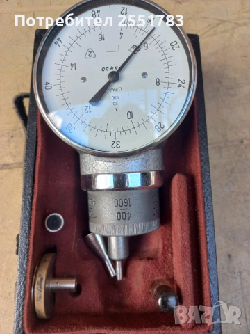 Немски механичен оборотомер, снимка 2 - Други инструменти - 54177721