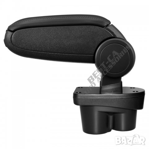 Кожен черен подлакътник за Опел Корса Е 5 / Opel Corsa E Mk5 2014 - 2019, снимка 2 - Аксесоари и консумативи - 36736096