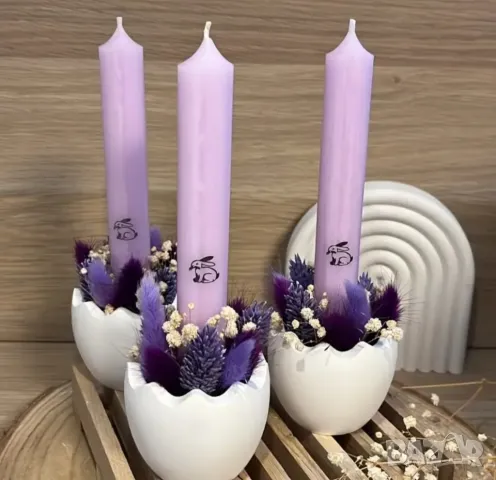 Молд кашпа черупка яйце , снимка 2 - Форми - 49692629