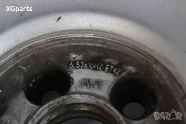 Алуминиеви джанти 16 цола за Volkswagen 6.5Jx16 5x100 ET42, снимка 2 - Гуми и джанти - 48205590
