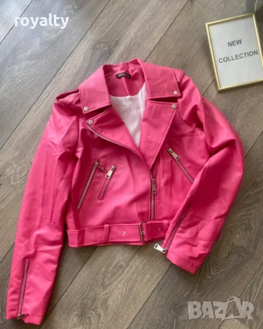 Пролетни кожени якета Различни цветове , снимка 4 - Якета - 50059790