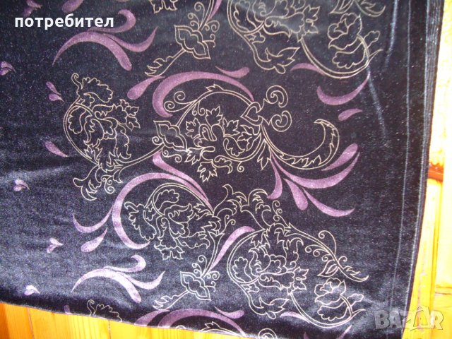 рокля черен плюш, снимка 3 - Рокли - 29611482