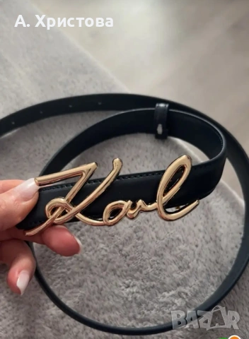 Нов дамски колан Karl Lagerfeld, снимка 6 - Колани - 53261405