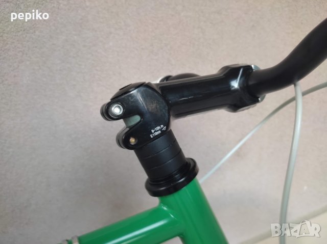 Продавам колела внос от Германия  велосипед SINGLE SPEED GREEN TRETWERK 28 цола, снимка 15 - Велосипеди - 37599282