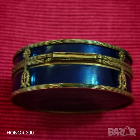 Стара френска кутийка за енфие 19-ти век. , снимка 4 - Антикварни и старинни предмети - 54218590