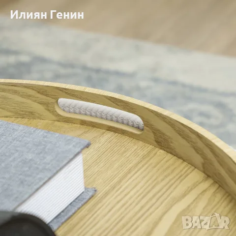 Табуретка HOMCOM с място за съхранение, снимка 7 - Маси - 56110121