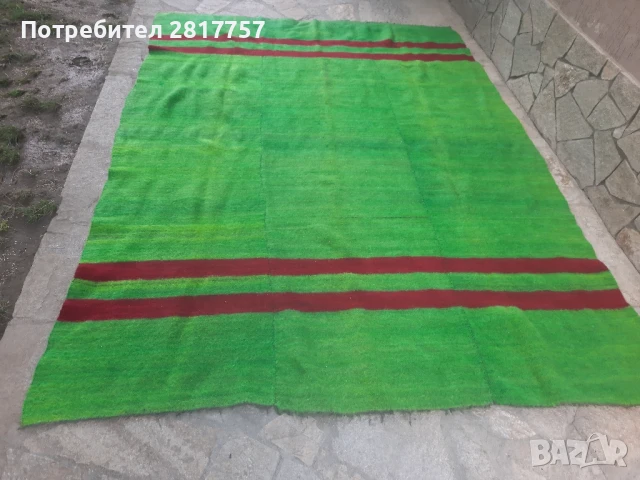 Голямо вълнено одеяло НОВО 