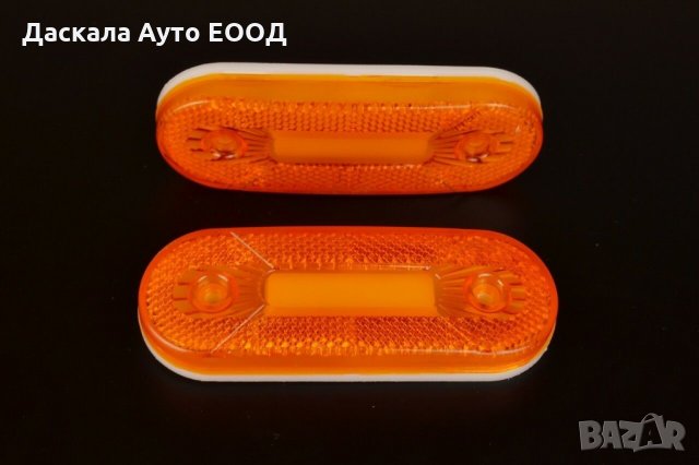 Лед LED НЕОН габарити за камион , ОРАНЖЕВИ , 12-24V , PAD221Y , снимка 4 - Аксесоари и консумативи - 35443553
