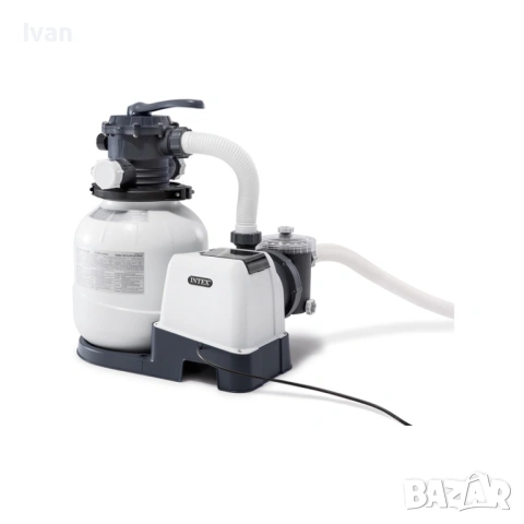 Филтърна помпа за БАСЕЙН 7949L/H с пясък Intex