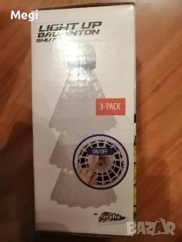 Светещи пера за федербал/бадминтон, снимка 3 - Тенис - 37489612