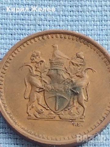 Монета 1 цент Rhodesia1970г. Рядка за КОЛЕКЦИОНЕРИ 40857, снимка 5 - Нумизматика и бонистика - 42776638