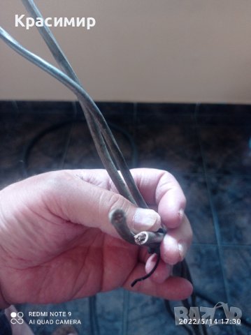 Кабел гумиран 3 х 10 + 6 кв., снимка 3 - Кабели - 36771982