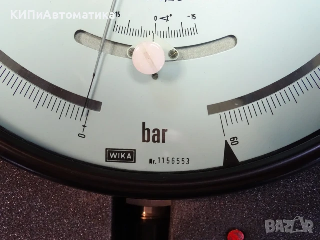 образцов манометър WIKA 341.11.250 (0-60)Bar precision test pressure gauge, снимка 5 - Резервни части за машини - 50505256