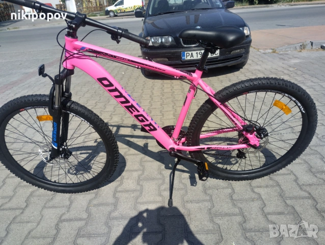 BG Алуминиев велосипед 27.5" ROWAN розов, снимка 9 - Велосипеди - 54261266