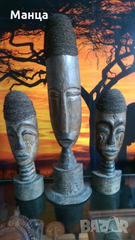 Стари Африкански тотеми, снимка 11 - Антикварни и старинни предмети - 31608498