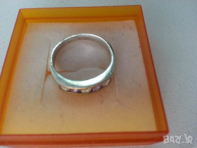 Сребърен пръстен, снимка 3 - Пръстени - 42284864