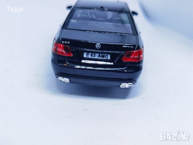 Mercedes E63 AMG макет, снимка 5 - Колекции - 39697937