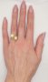 Златни пръстени с естествени перли и диаманти  -18К, снимка 6