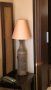 Настолна лампа с керамична основа, снимка 1 - Настолни лампи - 35473475