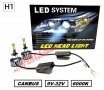 Комплект Лед Led крушки H1 X1 с вентилатор 2х55W 4000LM 9V-32V, снимка 1 - Аксесоари и консумативи - 33808022