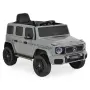 ТОП ЦЕНА!НОВО!Акумулаторен джип Mercedes-Benz G580 GREY с 12V батерия,МЕКИ ГУМИ,кожена седалка,USB, снимка 1