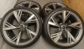 Оригинални джанти с гуми летни 22 цола за Audi Rs6 Rs7 дот 2021г, снимка 1 - Гуми и джанти - 44184703
