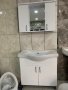 шкаф за баня комплект 3 части 80 см и 65 см, снимка 1 - Мивки - 36787125