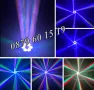 Дискотечен прожектор със 7 диода, прожектор движеща се глава, Moving Head с лазер, сценично осветлен, снимка 3