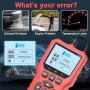 Нов Диагностичен OBD2 четец кодове двигател + тест алтернатор за кола, снимка 2