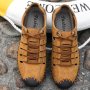 Мъжки обувки в британски стил от естествена (телешка) кожа, 3цвята - 023, снимка 3