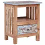 vidaXL Нощно шкафче, 41x30x50 см, махагоново дърво масив, снимка 1