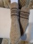 Ръчно плетени мъжки чорапи от вълна, размер 37, снимка 2
