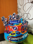 Картонена торта Капитан Америка , снимка 1 - Други - 44701989