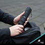 Автоматичен чадър 110 см - голям, сгъваем, ветроустойчив със защитен калъф , снимка 7