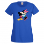 Дамска тениска Mickey & Minnie ,Мини Маус,Микки Маус.Подарък,Изненада,, снимка 1 - Тениски - 36526185